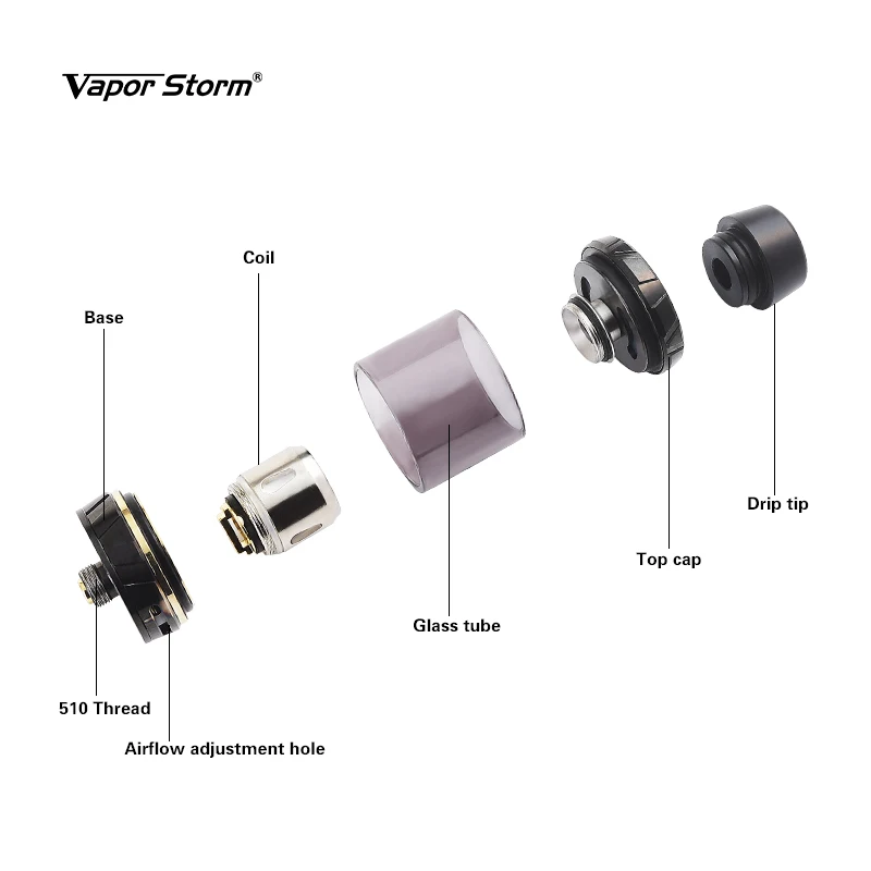 Оригинальный Vapor Storm Storm230 mod Kit 230 Вт vape электронная сигарета набор с ястреб