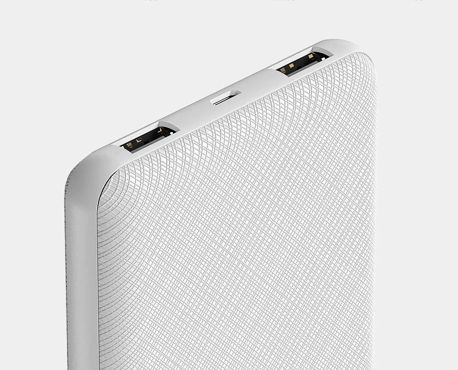 Емкость) FERISING power Bank 10000 мАч двойной USB Pover смартфонов usb порты портативный внешний аккумулятор