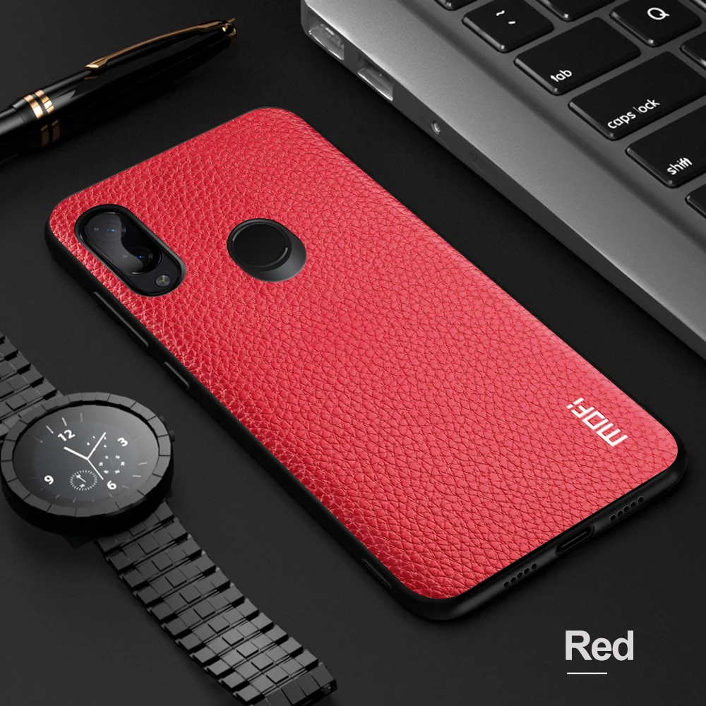 Для Xiaomi Redmi 7 Чехол для Redmi 7 Pro чехол MOFi Силиконовый противоударный чехол Capas чехол из искусственной кожи Folio Coque