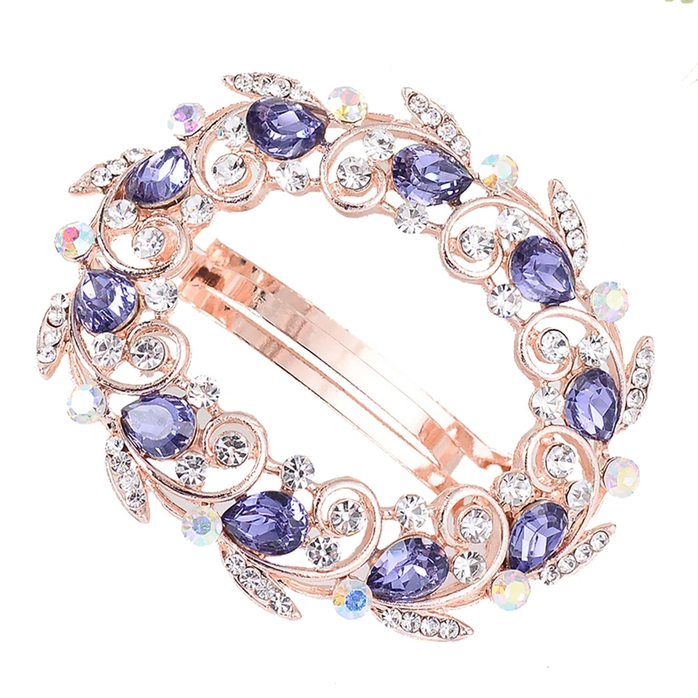 Женские винтажные хрустальные шпильки в форме бабочки свадебный головной убор