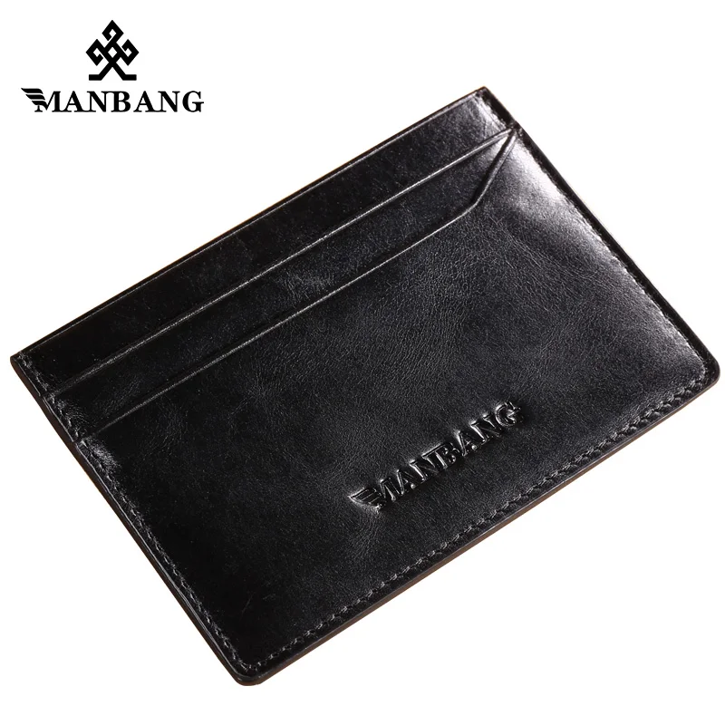 Обложка для паспорта Кредитная Держатель карт Manbang Для мужчин кошелек из