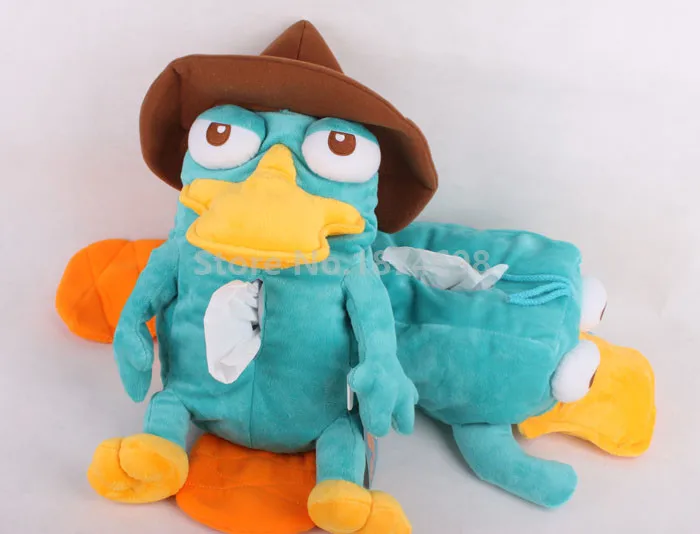 Новый Перри Агент P Милая платформа тканевая Коробка Чехол плюшевые мягкие