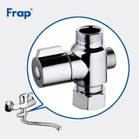frap bath accessories quick opening water segregator shower transformation diverter segregator triangle valve hardware fbbb