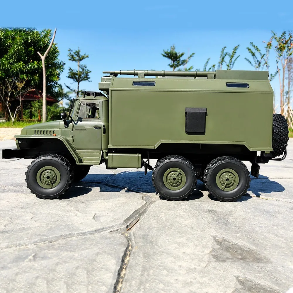 WPL B36 Урал военный грузовик масштаб 1/16 2,4G 6WD радиоуправляемая модель автомобиля военный грузовик автомобиль Управление удаленного приспособление для Скалолазания Игрушки для мальчиков