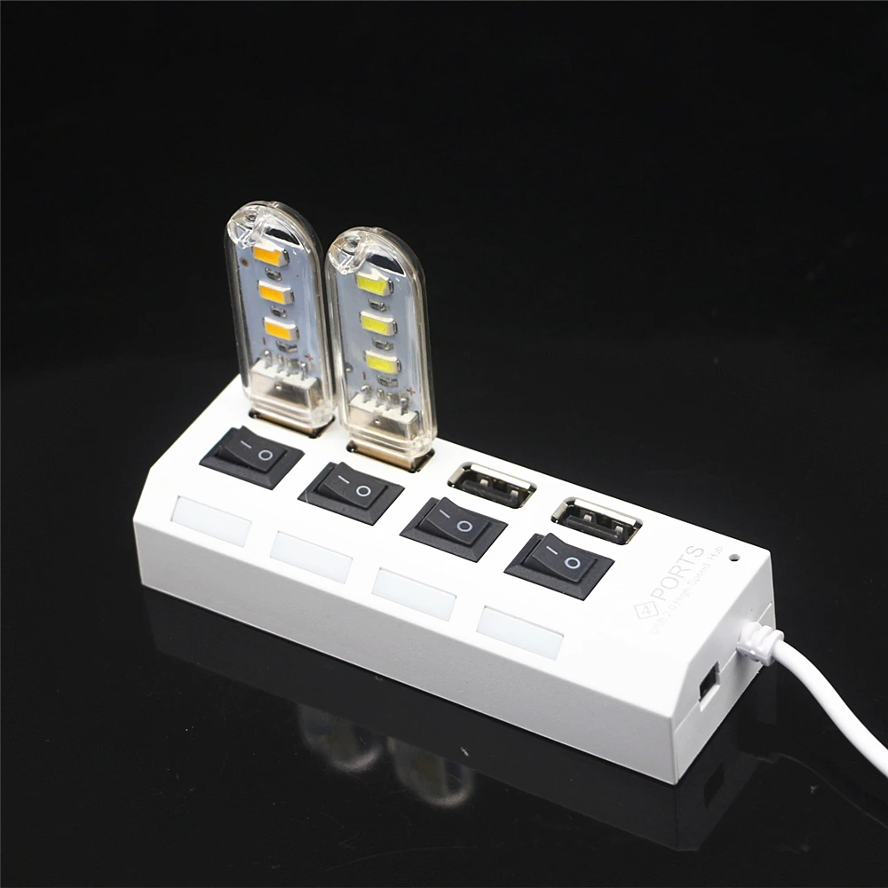 Портативный брелок мини USB светильник 3 светодиода ночной Светильник 5730