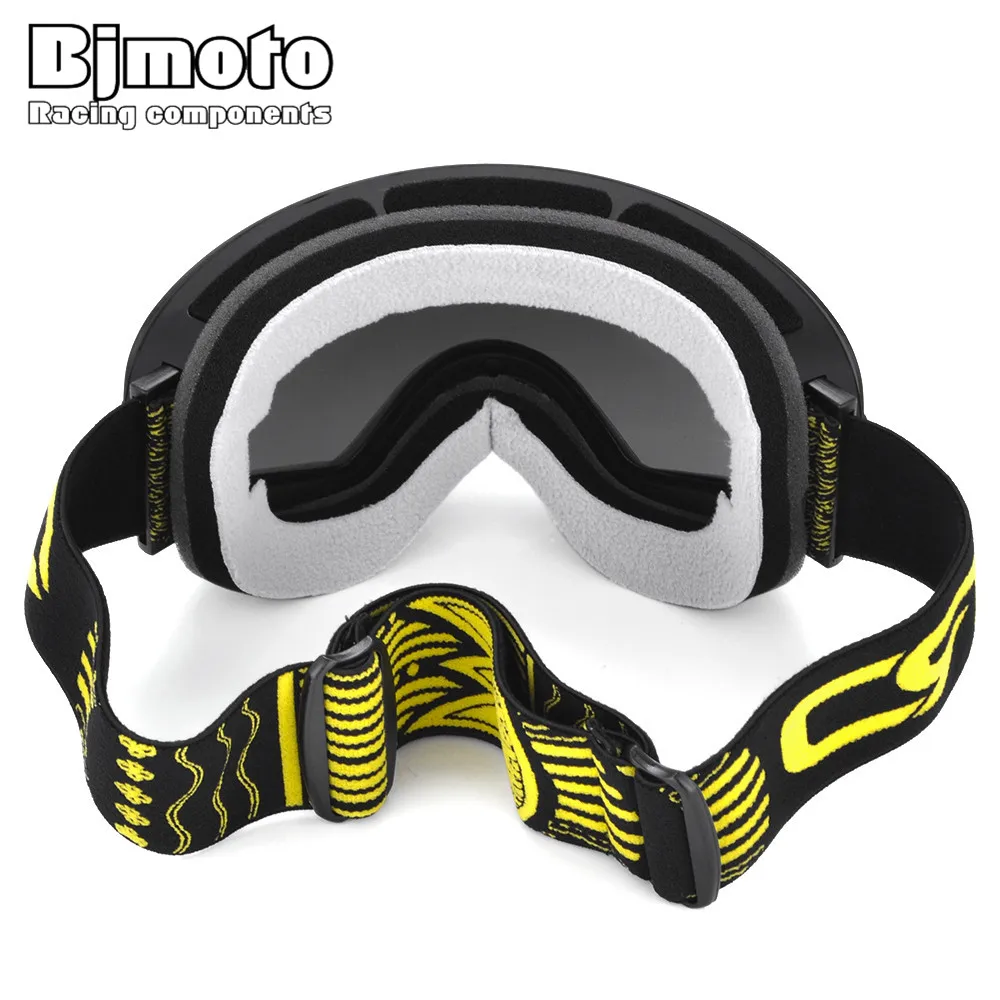BJMOTO мотоциклетные лыжные очки двухслойные UV400 антизапотевающие большие Лыжные