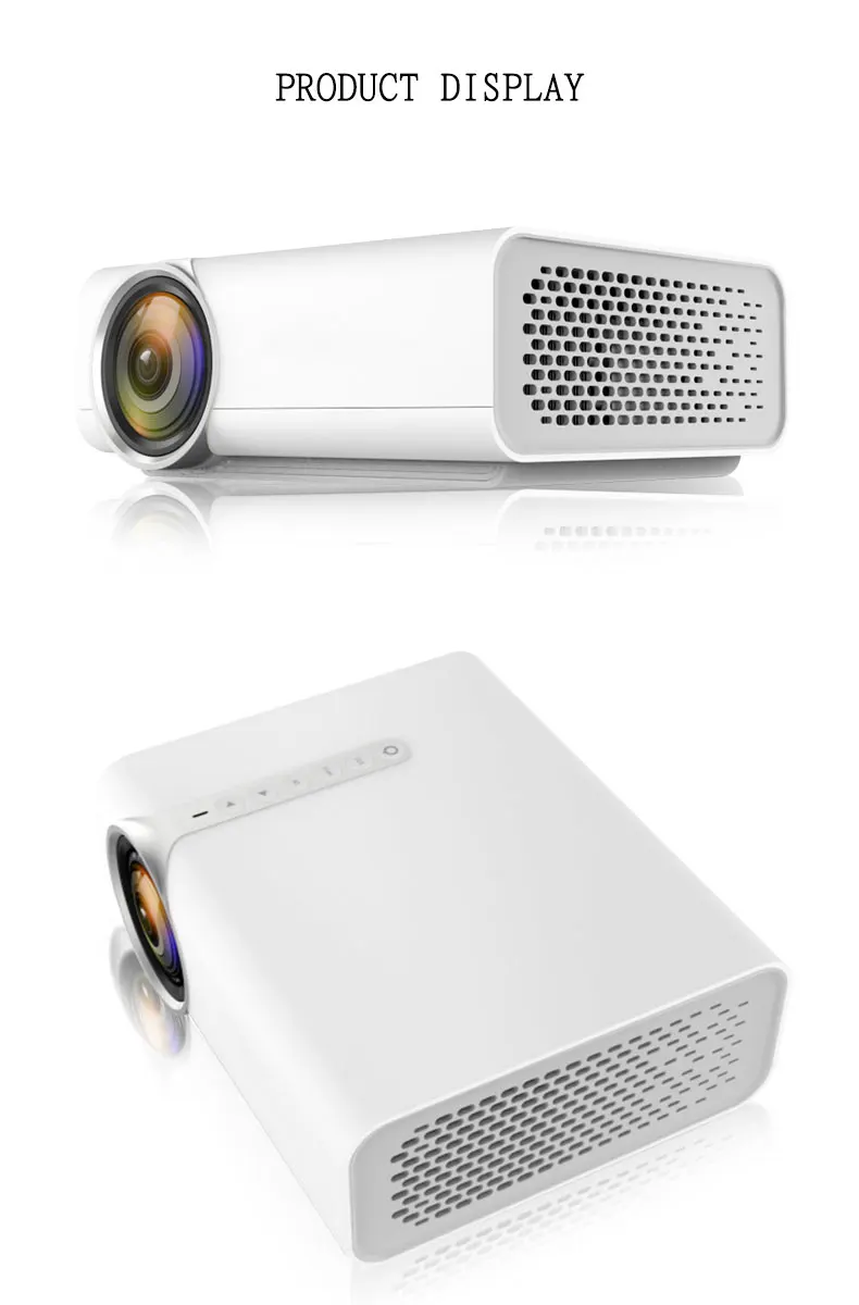 Gigxon G520 1000Ansi Lumens 480*800 Full HD мини портативный домашний кинотеатр Proyector LCD проектор| |