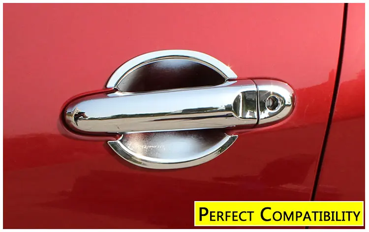 Для Nissan March K13 Micra Renault Pulse хромированный чехол для ручки двери 2010 2011 2012 2013 2014 2015