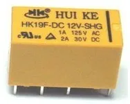 8 контактное реле HK19 pcb/HK19F DC12v|pcb relay|relay 8relay pin |