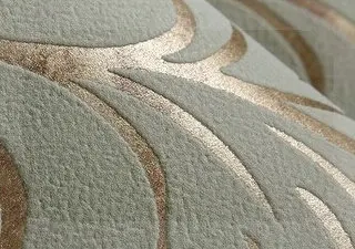Environmental non-woven wallpaper background TV living room bedroom gold Damascus 3D three-dimensional relief wallpape | Обустройство