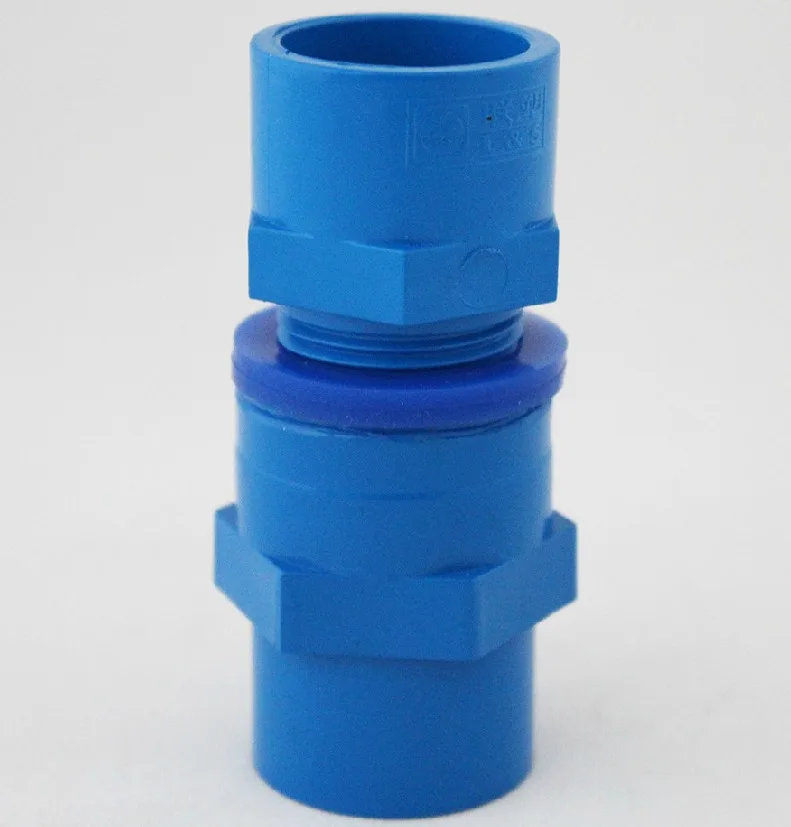 

aquarium tube connector, blue color, 20mm diameter, for tube DIY