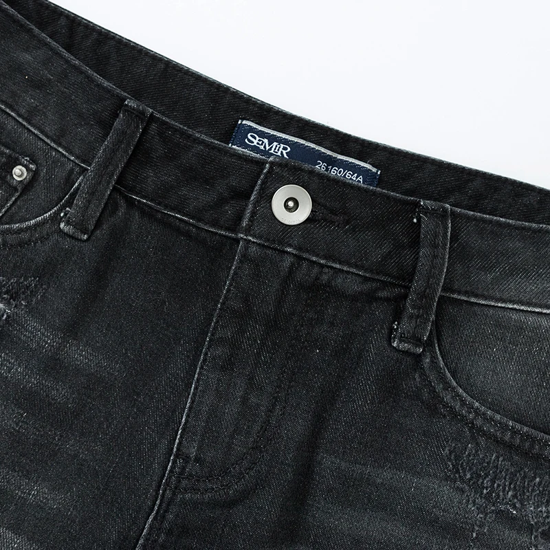 SEMIR джинсовые шорты женские 2021 повседневные все-матч Летние короткие джинсы