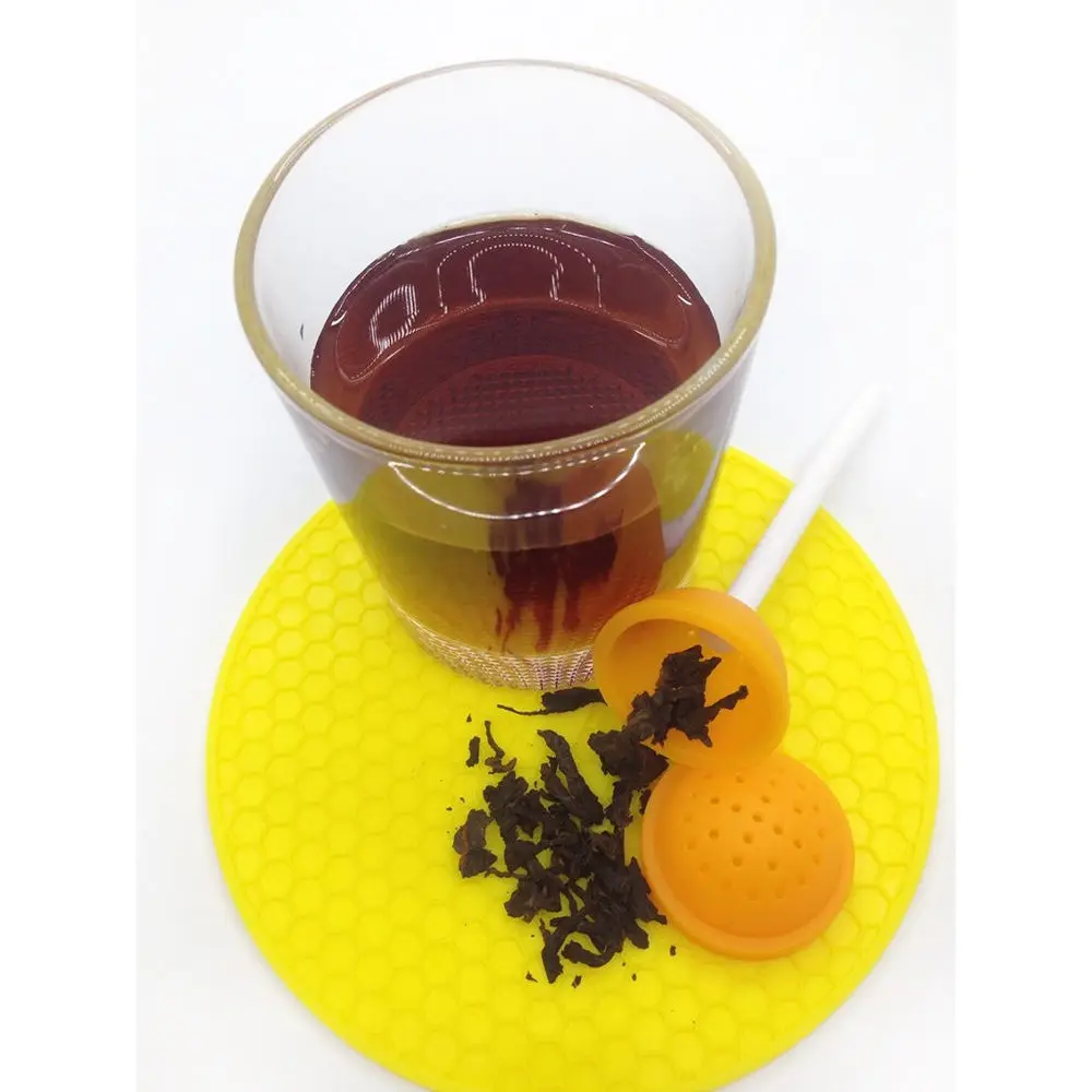 Силиконовая кружка для заварки сладкого чая с фильтром | Дом и сад