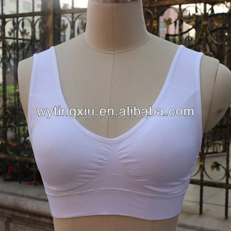 wholesale 100pcs/lot=33 sets Genie Bra with removable pads Sexy Seamless two layer ahh BRA BODY SHAPER Push Up free shipping