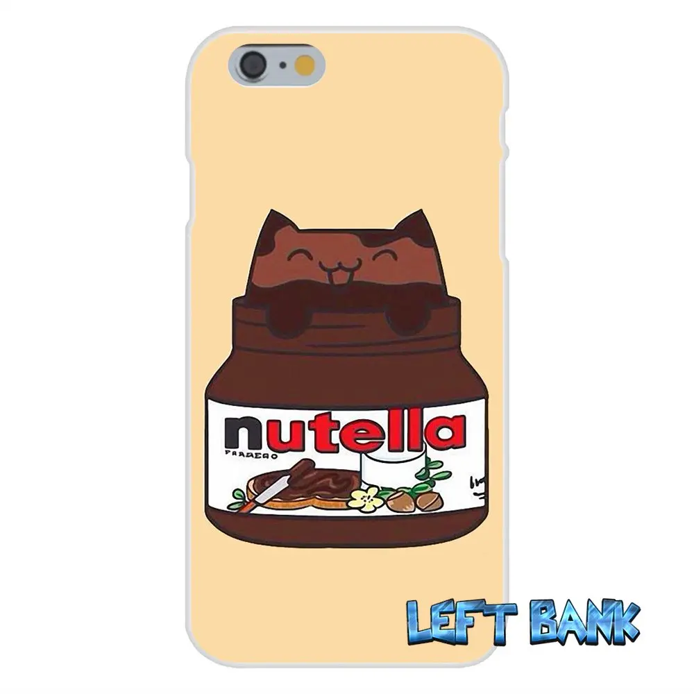 Для iPhone 4 4S 5 5S 5C SE 6 6S 7 Plus Tumblr Nutella Мягкий Силиконовый ТПУ прозрачный чехол |