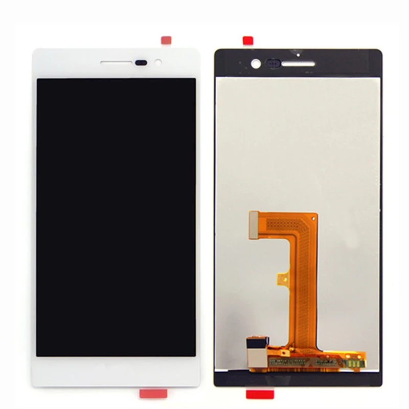 Для Huawei Ascend P7 Полный ЖК дисплей + кодирующий преобразователь сенсорного экрана в