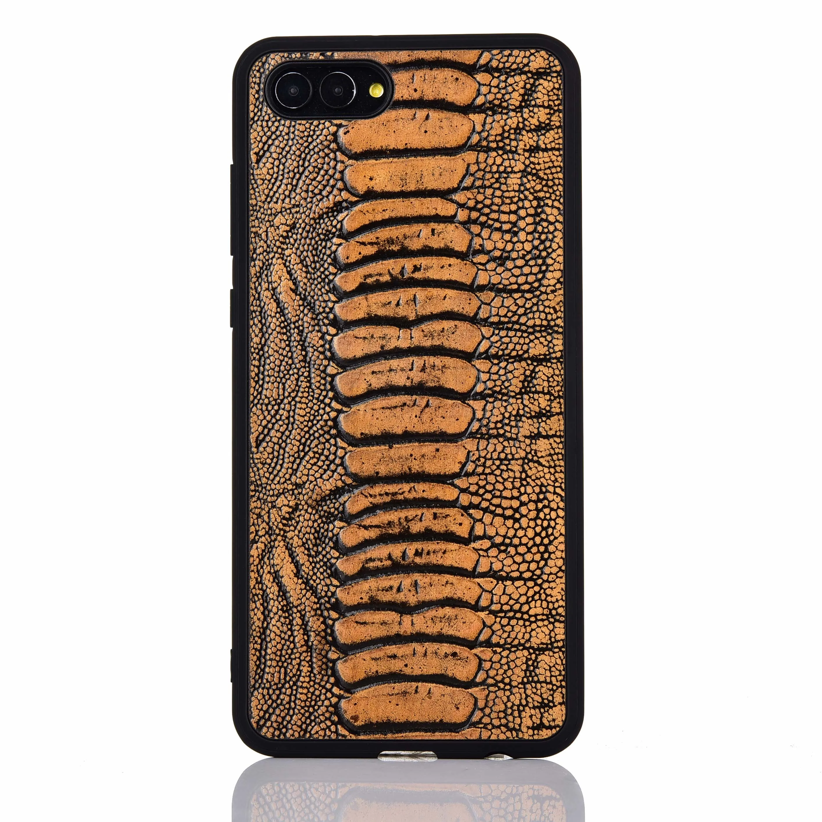 Phone Cover For Huawei Nova 2S / 3 Ostrich Foot Texture Genuine Leather Case Mobile Rear | Мобильные телефоны и