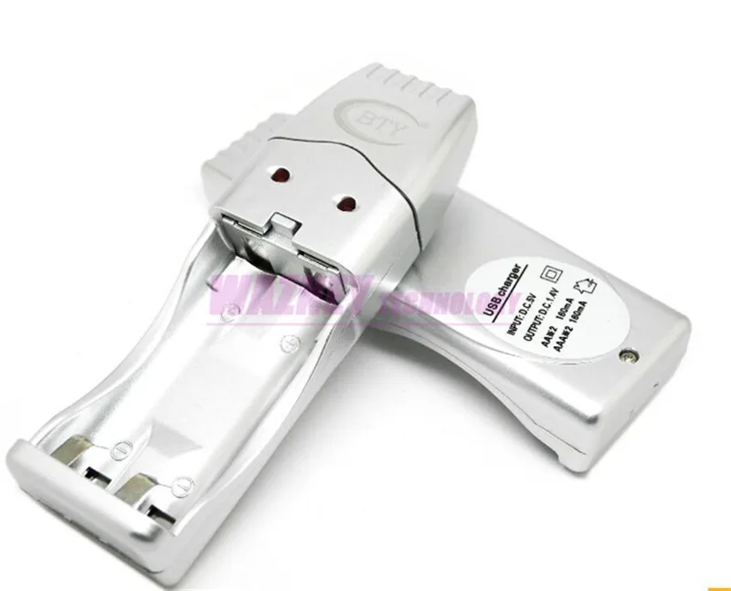 1000 шт батарея USB зарядное устройство NI-MH NIMH NI-CD NICD AA AAA аккумуляторная серебро |