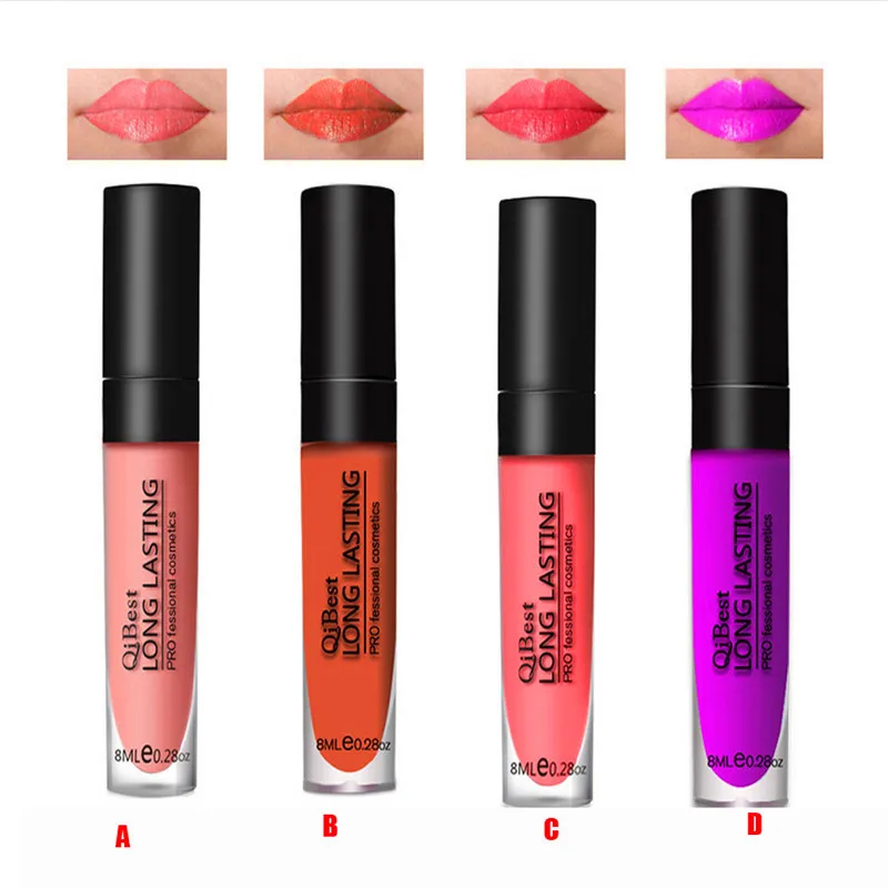 Модная женская Повседневная Высококачественная водостойкая Матовая жидкая