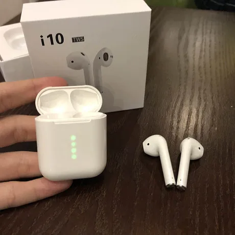 2019 Upgrated i10 tws Bluetooth наушники беспроводные 5 0 с сенсорным управлением гарнитура для