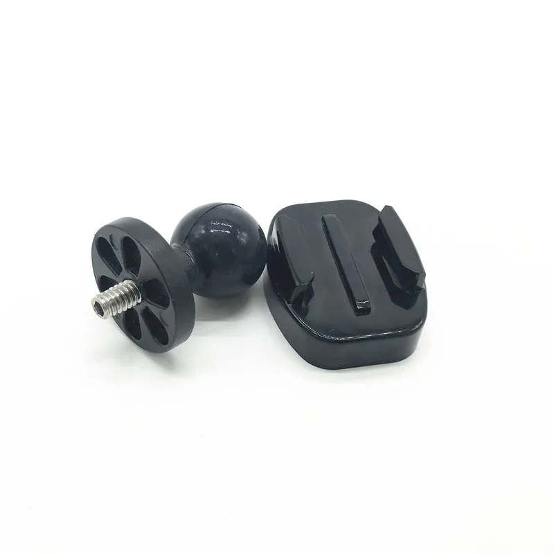 1 &quotдюйм (25 мм) шар с резьбой 1/4 inch 20 + Плоский поверхностный адаптер основание для