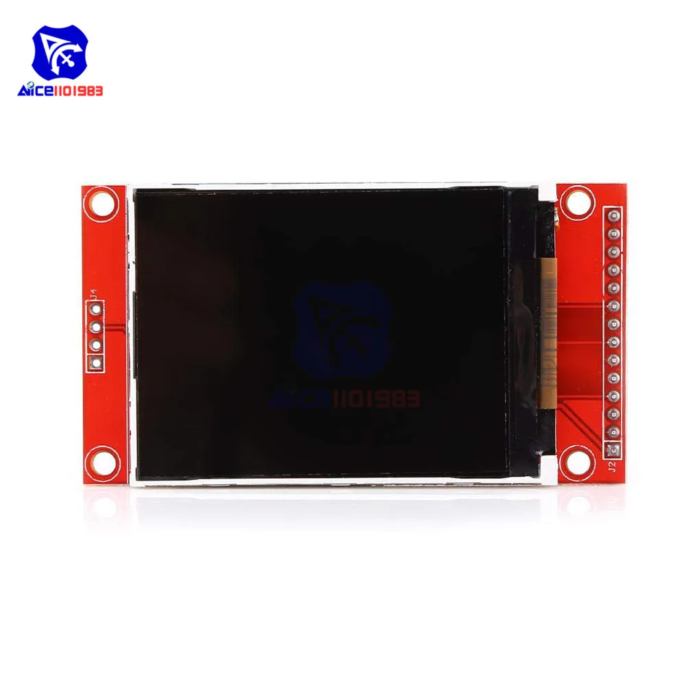 Модуль последовательного порта ЖК дисплея 2 4 дюйма 240x320 SPI TFT 5 В/3 3 В PCB адаптер ILI9341