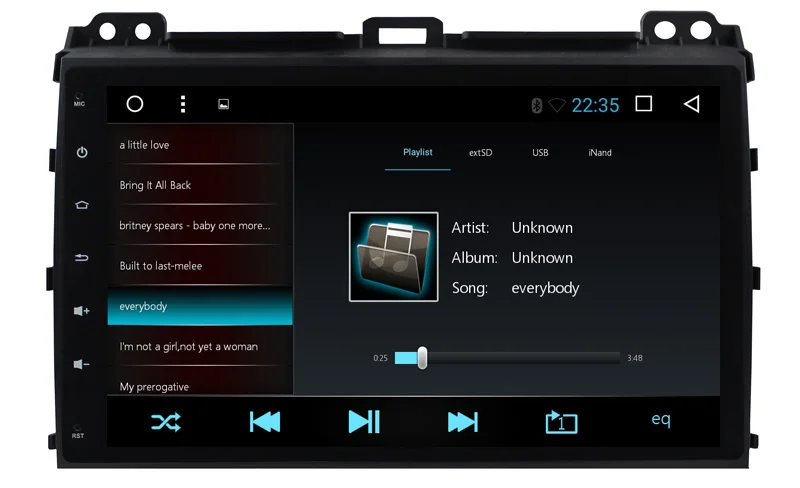 Восьмиядерный Android 8 1 Автомобильный видео GPS для Toyota Prado 120 Land Cruiser 2004-2018 с радио BT AUX