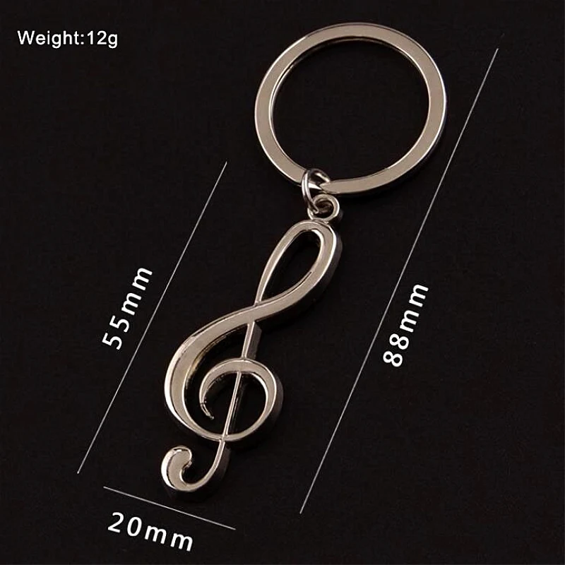 Лидер продаж брелок ручной работы сделай сам Музыкальный музыкальный символ из