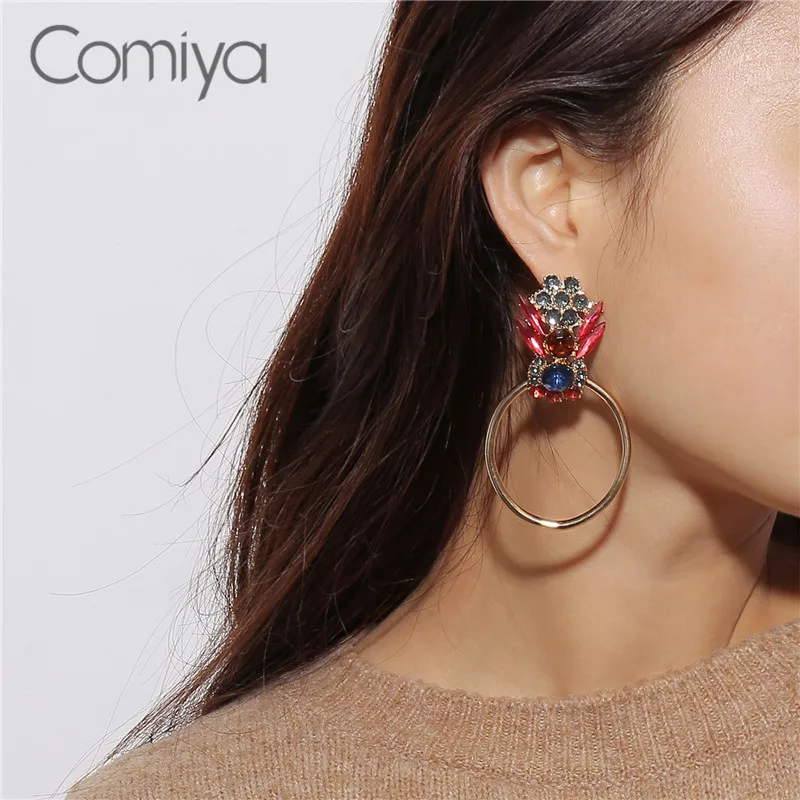 Женские длинные серьги из цинкового сплава Comiya серьги-подвески и | Украшения