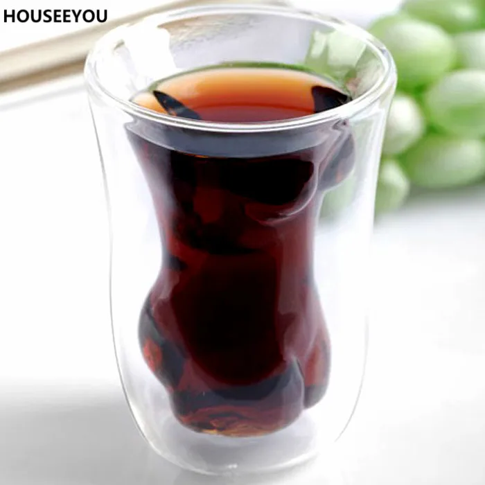 Креативная Хрустальная пикантная Женская стеклянная чашка красивая голая