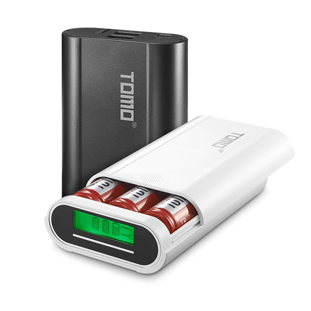 Внешний аккумулятор TOMO M3 3*18650 с ЖК дисплеем 5 В 1 А/2 А|battery charger|charger diybattery charger diy |