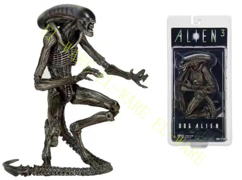 Инопланетянин NECA 3 серии 8 Alien коричневый вариант Xenomorph собака 7 &quotПВХ фигурку