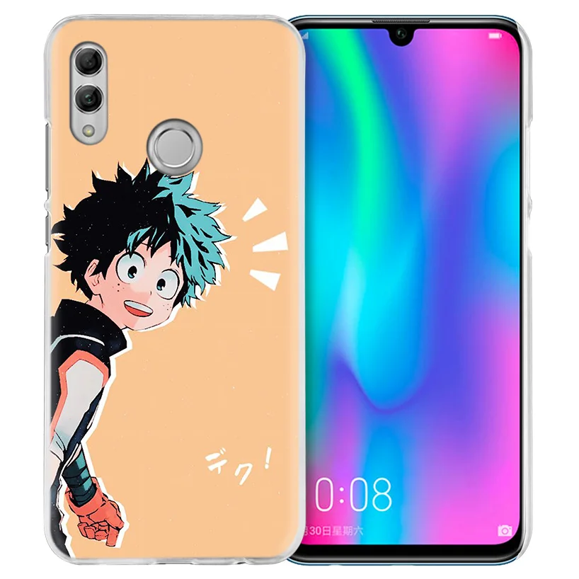 Тонких листов Kawai мой герой чехол для huawei Honor 8X Y9 9 10 Lite Play 7C 8C 8S 8A фотоаппаратов моментальной печати 7S 7A Pro V20 20i Y6 Y7 Y5 Жесткий Чехол для мобильного телефона