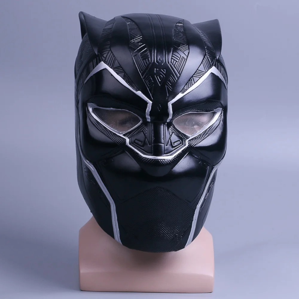 Высокое качество 2018 Мстители: Бесконечная война Черная пантера T'Challa шлем маска
