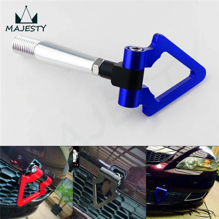 BLUE Aluminum Tow Hook Towing Ring For Mitsubishi Lancer Evo EX 08-11 |