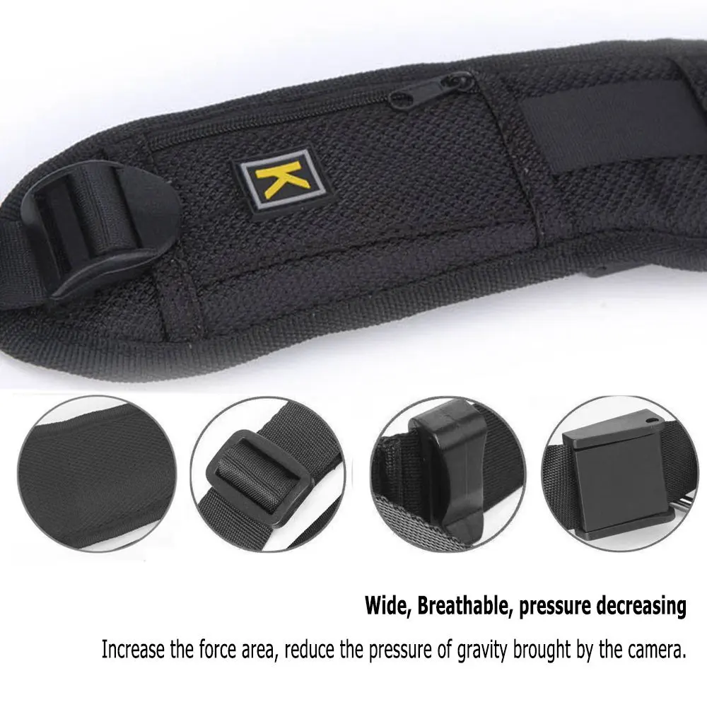Быстрый ремень для быстрой камеры с одним плечом Q Sling шейный Canon Nikon Pentax Panasonic Olympus
