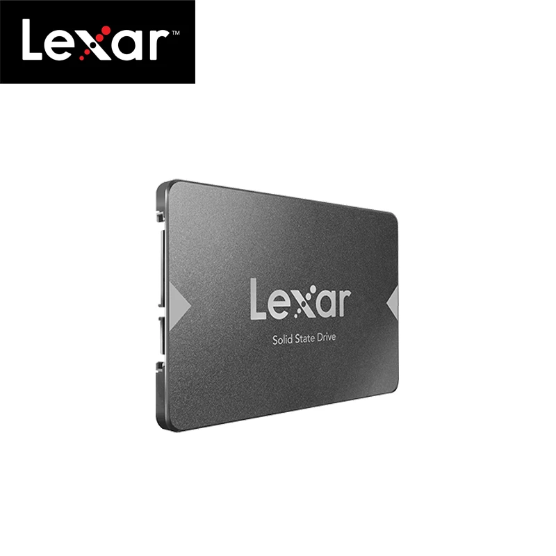 Оригинальный Внутренний твердотельный диск Lexar NS 100 SSD жесткий SATA 3 520 Мб/с 120 ГБ 240