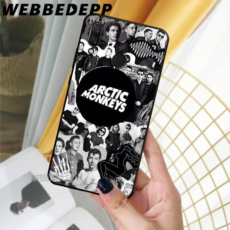 WEBBEDEPP Мягкий чехол из ТПУ с арктическими обезьянами для Xiaomi Mi 6 8 A2 Lite 9 Pro A1 Mix 2s Max 3 F1