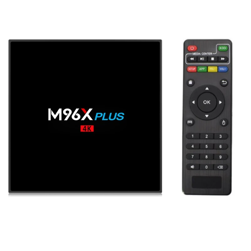 M96X плюс Смарт ТВ BOX Andriod 7 1 2 Гб DDR3 Оперативная память 16 Встроенная Amlogic S912 Octa Core 4G + 5G