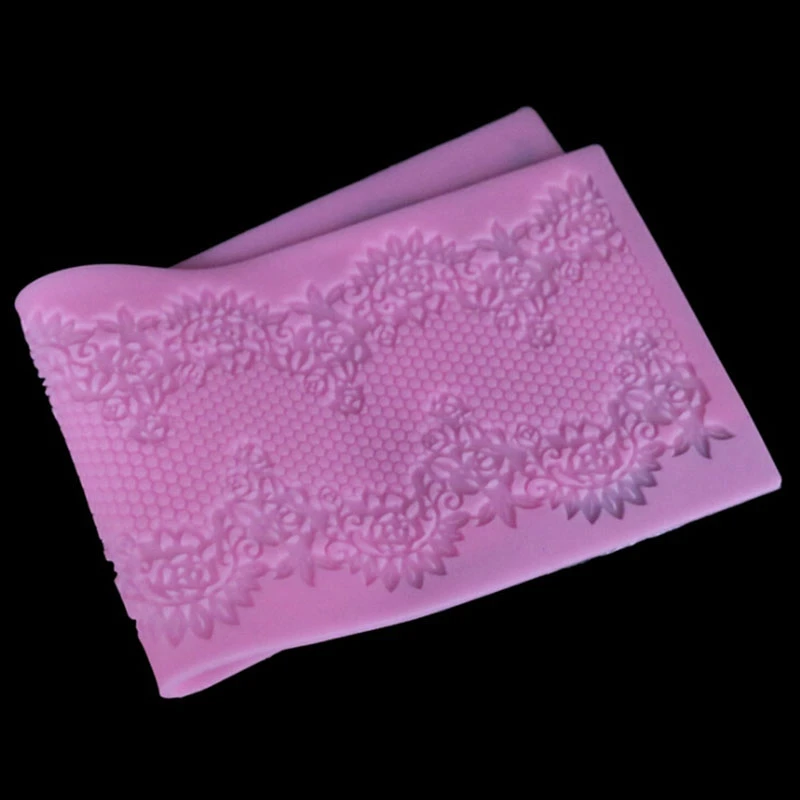 Silicone Mold Sugar Lace Mat Decoration Fondant Cake Kitchen Accessories | Дом и сад