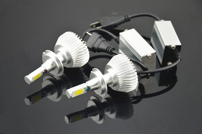 2x H7 Headlight Conversion Kit 40w 6000K 12V/24V Head Car Xenon White Lamp High Low Globes Bulbs LED headlight | Автомобили и