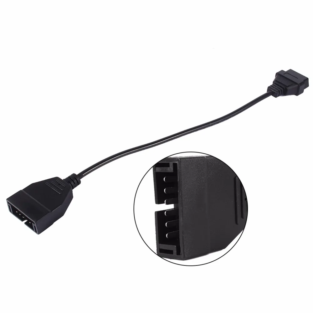 1 шт. GM OBD1 12 контактов к OBD2 16 диагностический инструмент соединительный кабель