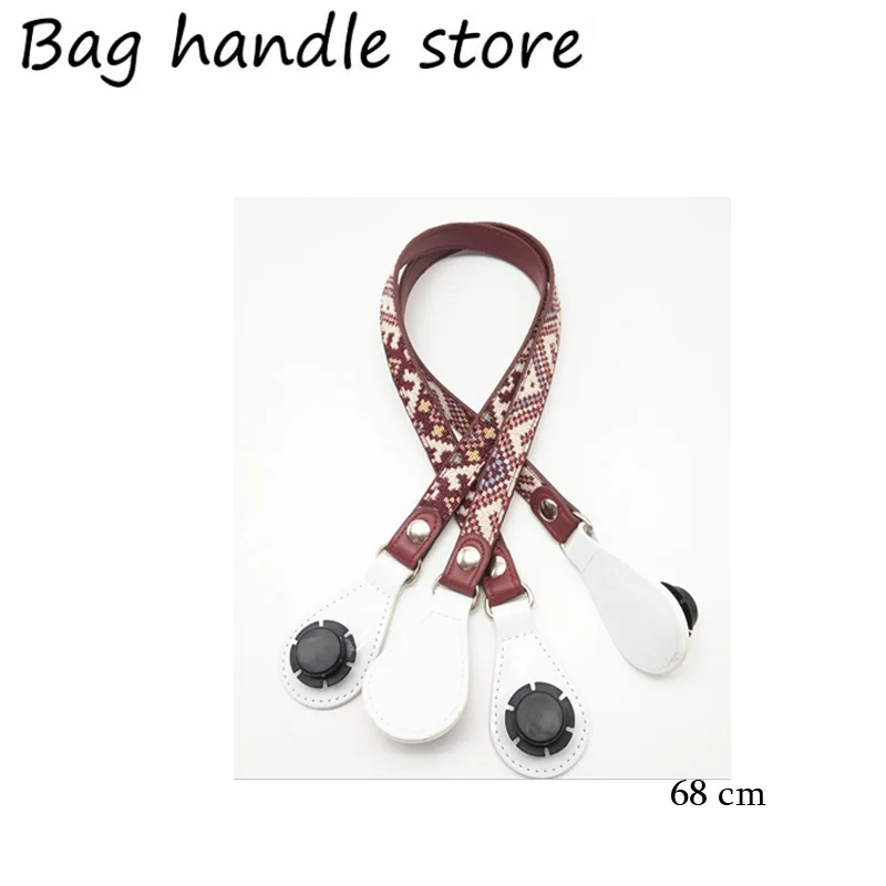 1 пара новых цветных ручек для сумки obag