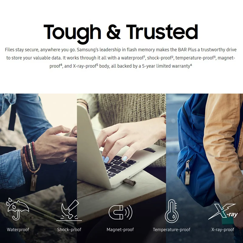 SAMSUNG BAR Plus USB флеш накопитель 32 ГБ 64 128 256 3 1|USB флэш-накопители| |