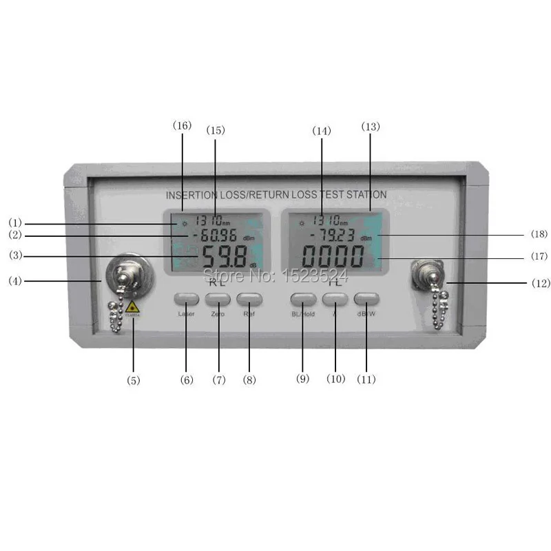 JW3307A 1310/Нм испытательная станция для испытания на потерю и возврат установок