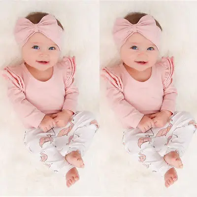 Emmababy милые новорожденные девочки дети цветочный принт ранние длинные брюки