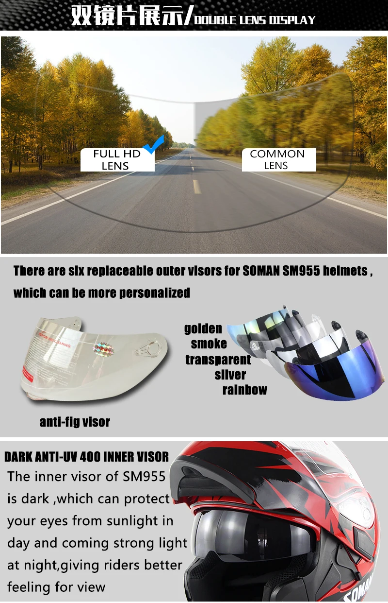 Шлем с сертификатом ECE мотоциклетный Bluetooth шлем флип-ап Motocicleta cask мотоциклетный шлем с Bluetooth DOT SOMAN 955