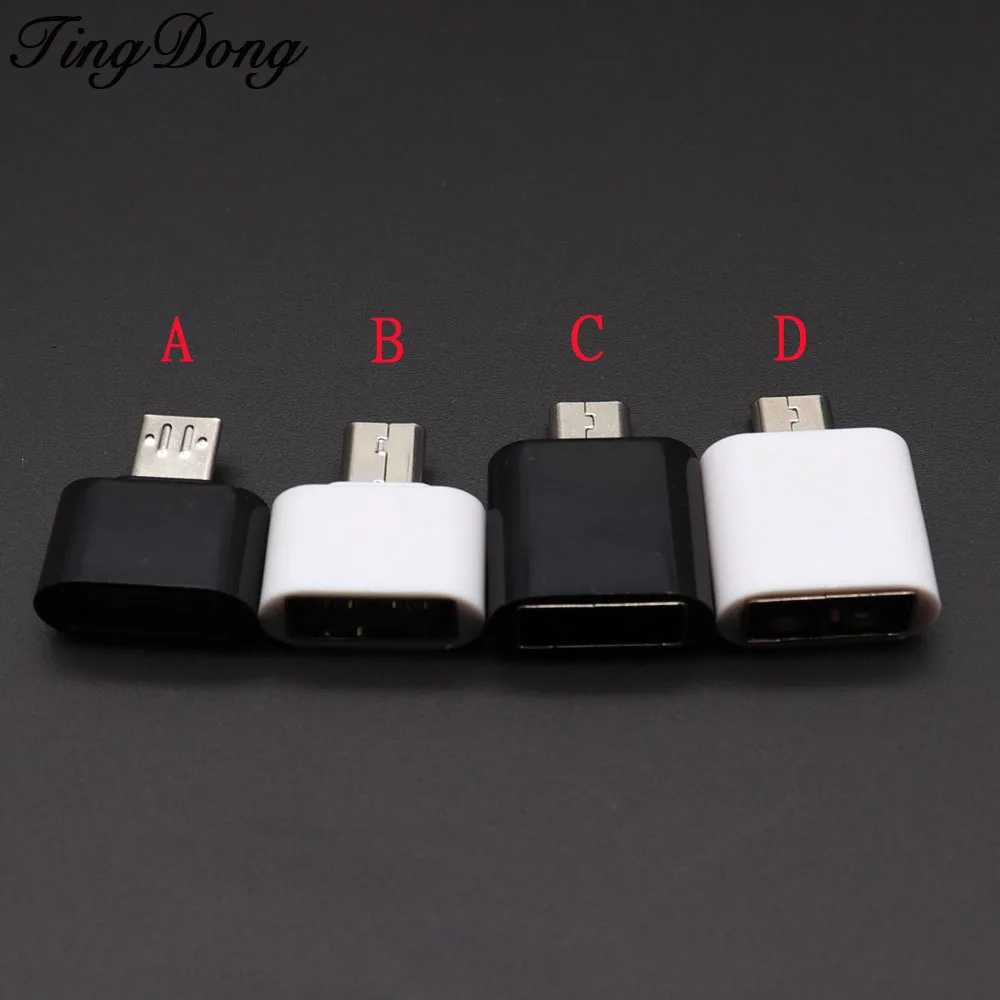 Адаптер TingDong OTG Micro USB 2 0 конвертер Hug для камеры Android телефона Samsung картридер кабель