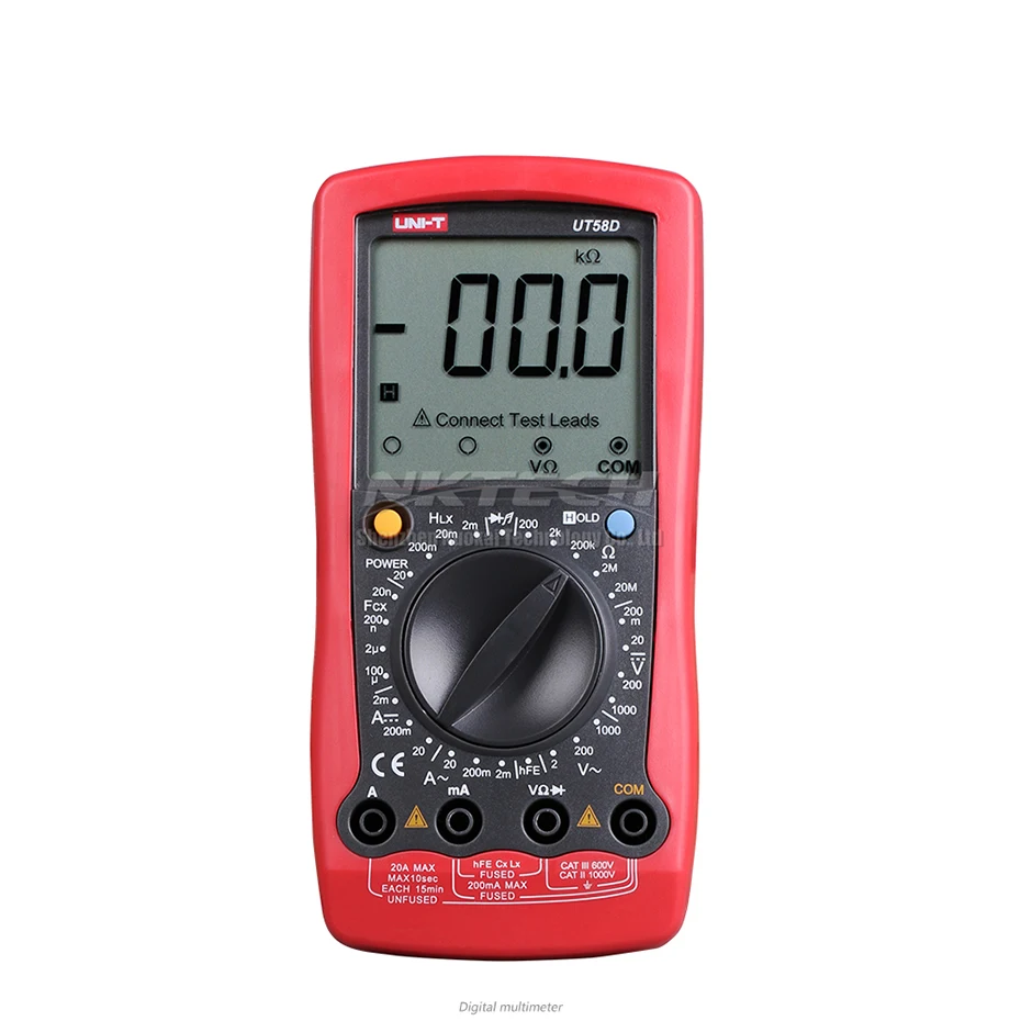 UNI T цифровой мультиметр Амперметр UT58A UT58B UT58C UT58E UT58D индуктивность Омметр AC DC V Ток