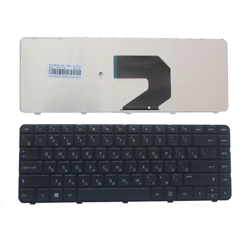 

New for HP Compaq Presario CQ57-100 CQ57-200 CQ57-300 CQ57-400 2000-2B80DX 2000-2B16WM CQ57-314 Russian RU Black laptop Keyboard